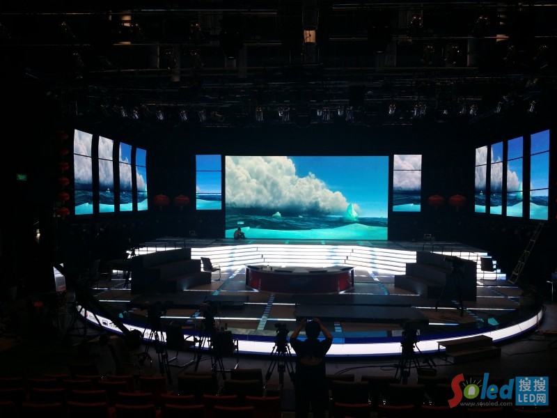 《讓夢(mèng)想飛》多LED屏幕顯示效果